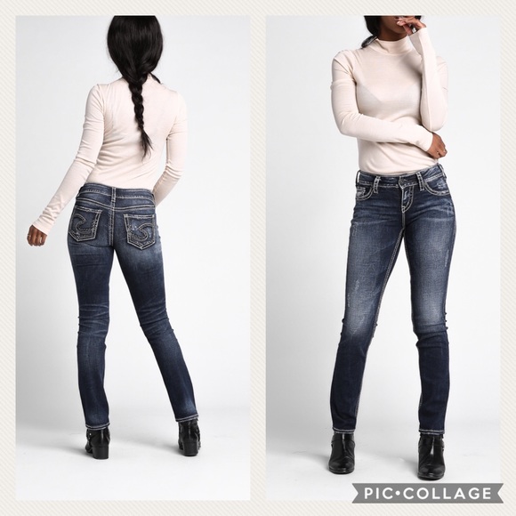 Silver Jeans Denim - Silver Suki straight jeans!
